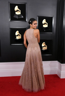 Nina Dobrev-61st Annual GRAMMY Awards