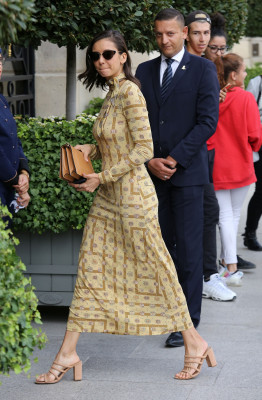 Nina Dobrev-Arrives at the Ritz hotel in Paris