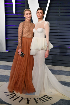 Nina Dobrev-2019 Vanity Fair Oscar Party