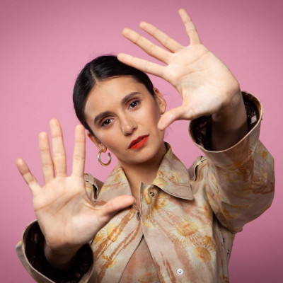 Nina Dobrev – BUILD Series Portrait October 2019