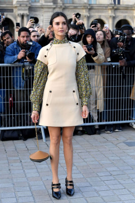 Nina Dobrev – Louis Vuitton Fashion Show Fall/Winter 2019