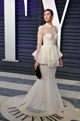 Nina Dobrev-2019 Vanity Fair Oscar Party