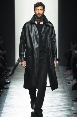 Noah Mills - Bottega Veneta Fall/Winter 2017 Menswear Fashion Show in Milan