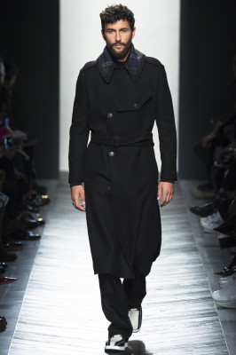 Noah Mills - Bottega Veneta Fall/Winter 2017 Menswear Fashion Show in Milan
