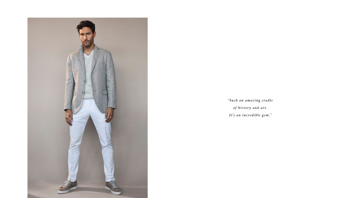 Noah Mills - for Massimo Dutti Ciao Roma Lookbook