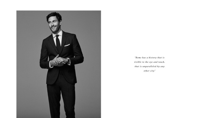 Noah Mills - for Massimo Dutti Ciao Roma Lookbook