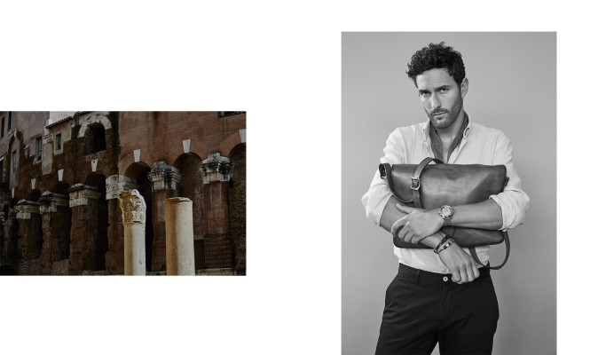 Noah Mills - for Massimo Dutti Ciao Roma Lookbook