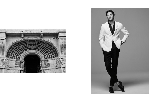 Noah Mills - for Massimo Dutti Ciao Roma Lookbook