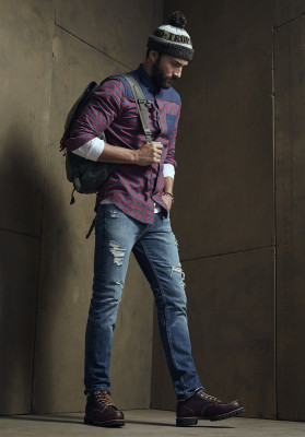 Noah Mills - Simons Fall/Winter Lookbook