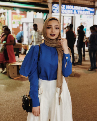 Noor Tagouri in India (April 2018)