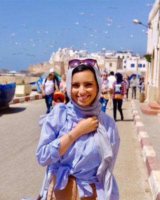 Noor Tagouri in Essouira, Morocco 08/12/2018