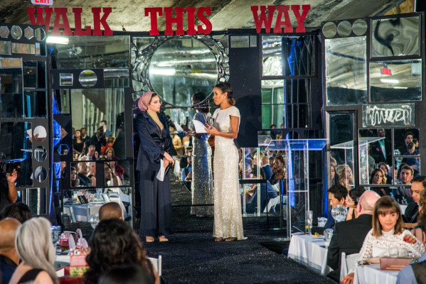 Noor Tagouri -  Walk This Way Fashion Show in Washington 10/15/2018