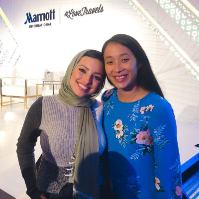Noor Tagouri - JW Marriott Essex House New York 09/27/2018