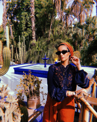 Noor Tagouri - Le Jardin Majorelle 07/31/2018
