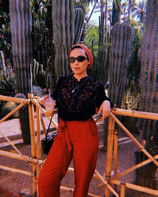 Noor Tagouri - Le Jardin Majorelle 07/31/2018