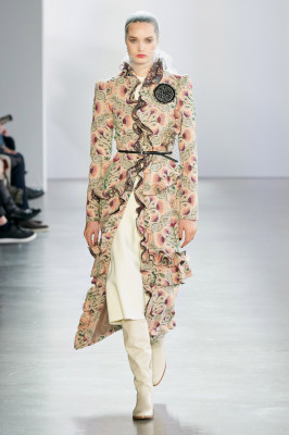 Noortje Haak - Brock Collection Fall/Winter 2021 Fashion Show in New York