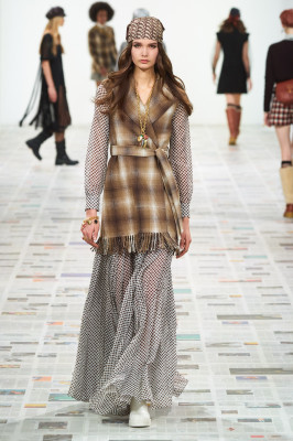 Noortje Haak - Christian Dior Fall/Winter 2021 Fashion Show in Paris