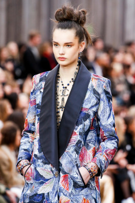 Noortje Haak - Chanel Autumn/Winter 2018 Fashion Show in Paris