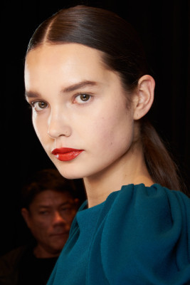 Noortje Haak - Oscar De La Renta Fall/Winter 2020 Fashion Show in New York