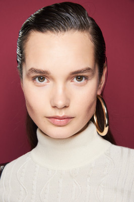 Noortje Haak - Balmain Fall/Winter 2021 Fashion Show in Paris