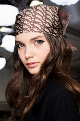 Noortje Haak - Christian Dior Fall/Winter 2021 Fashion Show in Paris