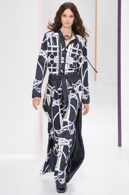 Noortje Haak - Hermes Spring/Summer 2019 Fashion Show in Paris