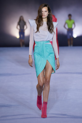 Balmain Spring 2021 Fashion Show in Paris