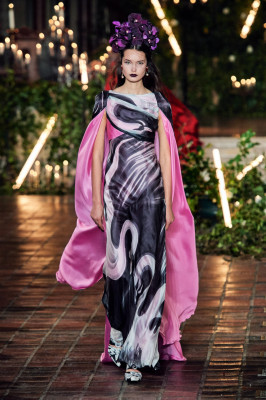 Noortje Haak - Rodarte Fall/Winter 2021 Fashion Show in New York