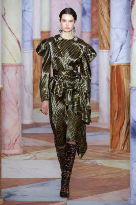 Noortje Haak - Ulla Johnson Fall/Winter 2020 Fashion Show in New York