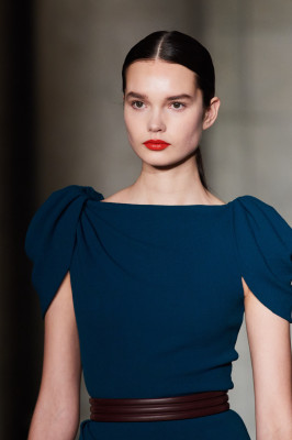 Noortje Haak - Oscar De La Renta Fall/Winter 2020 Fashion Show in New York
