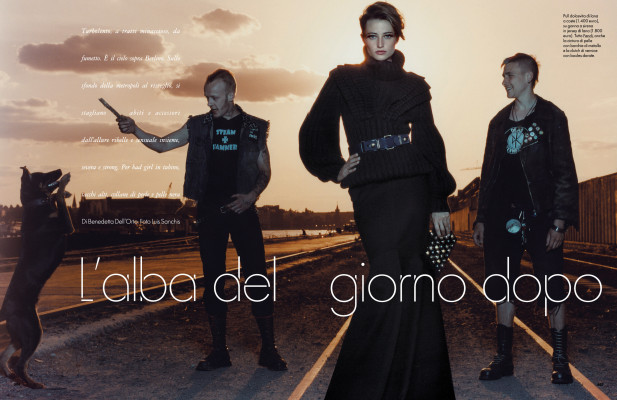 Noot (Renata) Seear ~ Elle Italia September 2008 by Luis Sanchis