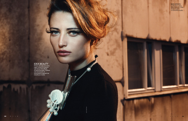Noot (Renata) Seear ~ Elle Italia September 2008 by Luis Sanchis