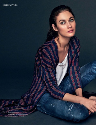 OLGA KURYLENKO in Elle Magazine, Italy July 2020