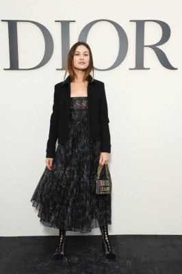 Olga Kurylenko at Christian Dior Show at Paris Fashion Week 09/24/2018  
