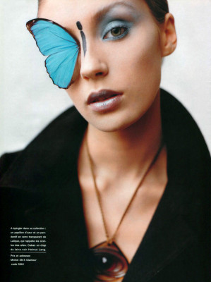 Olga Pantushenkova ~ Glamour France November 1993 by Mario Testino