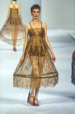 Olga Pantyushenkova ~ Romeo Gigli S/S 1997 rtw