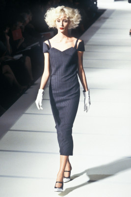 Olga Pantyushenkova for Gianfranco Ferre Milan ss 1996