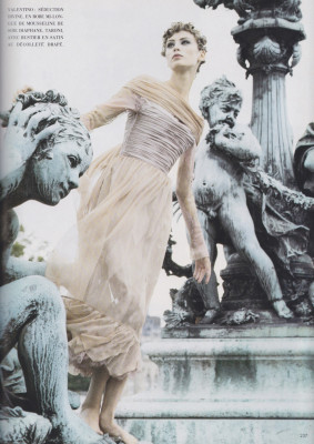 Olga Pantyushenkova ~ L&#039;Officiel Paris September 1993 by Hiromasa
