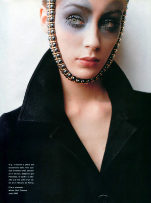 Olga Pantushenkova ~ Glamour France November 1993 by Mario Testino