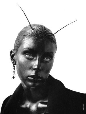 Olga Pantushenkova ~ Glamour France November 1993 by Mario Testino