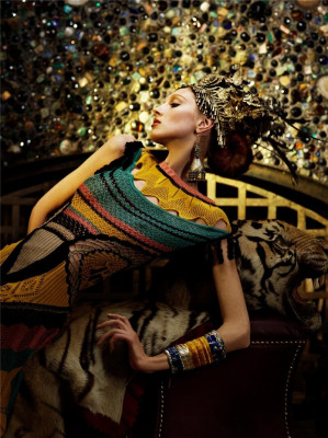 Olga Sherer ~ Vogue Japan (Nippon) April 2008