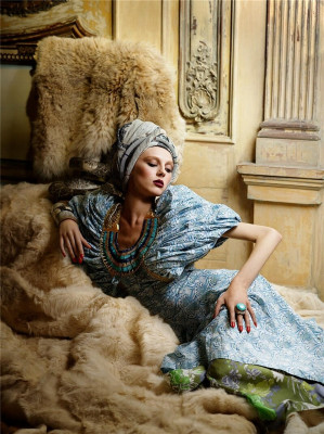 Olga Sherer ~ Vogue Japan (Nippon) April 2008