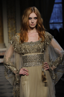 Olga Sherer for Zuhair Murad Haute Couture Spring Summer 2010