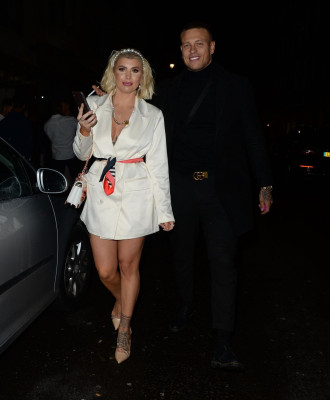 Olivia Buckland – Arriving at Bagatelle in London 11/27/2019