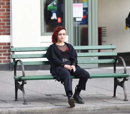 Olivia Cooke - Life Itself (2018) On Set in New York 04/05/2017