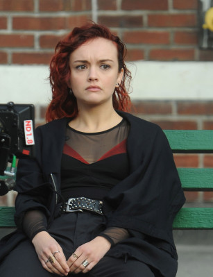 Olivia Cooke - Life Itself (2018) On Set in New York 04/05/2017