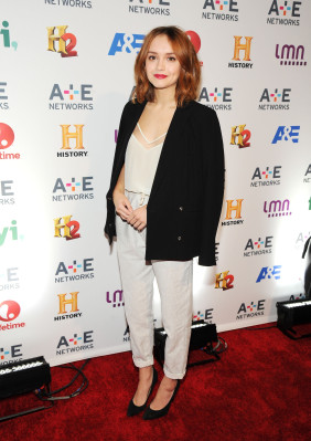 Olivia Cooke - A+E Networks Upfront in New York 05/08/2014
