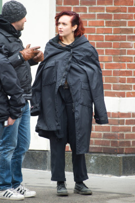 Olivia Cooke - Life Itself (2018) On Set in New York 03/26/2017