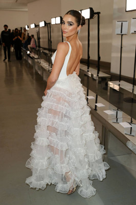 Olivia Culpo-Giambattista Valli Show at Paris Fashion Week