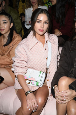 Olivia Culpo – Fendi Fashion Show in Milan 02/20/2020